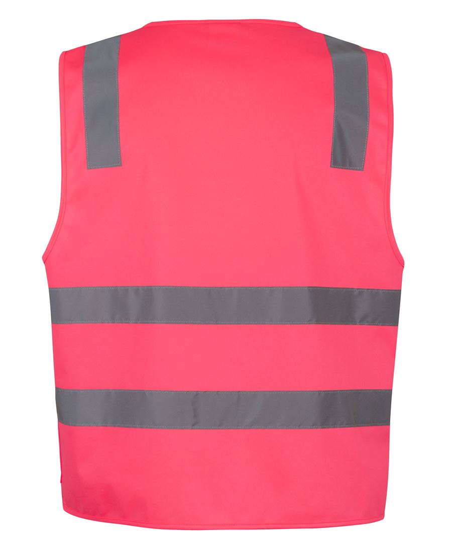 JB's Hi Vis (D+N) Zip Safety Vest (JBS6DNSZ)