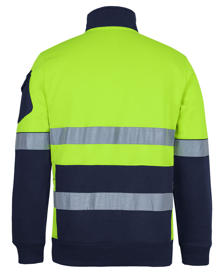 JB's Hi Vis (D+N) 350G 1/2 Zip Trade Fleece (JBS6DNVF)