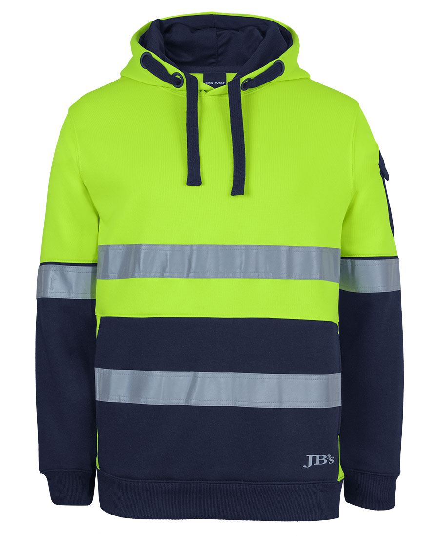 JB's Hi Vis (D+N) 350G Trade Hoodie (JBS6DNVH)