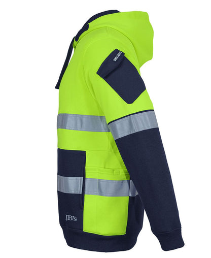 JB's Hi Vis (D+N) 350G Trade Hoodie (JBS6DNVH)