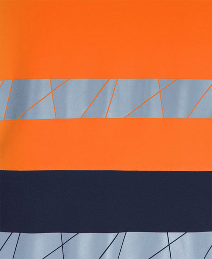 JB's Hi Vis 450G Pull Over Hoodie with Fragmented Tape (JBS6DPFP)