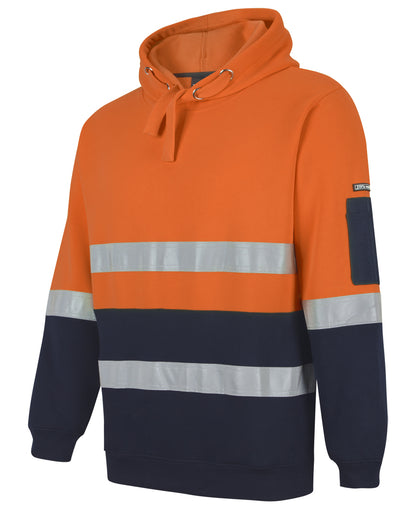 JB's Hi Vis (D+N) Pull Over Hoodie (JBS6DPOH)