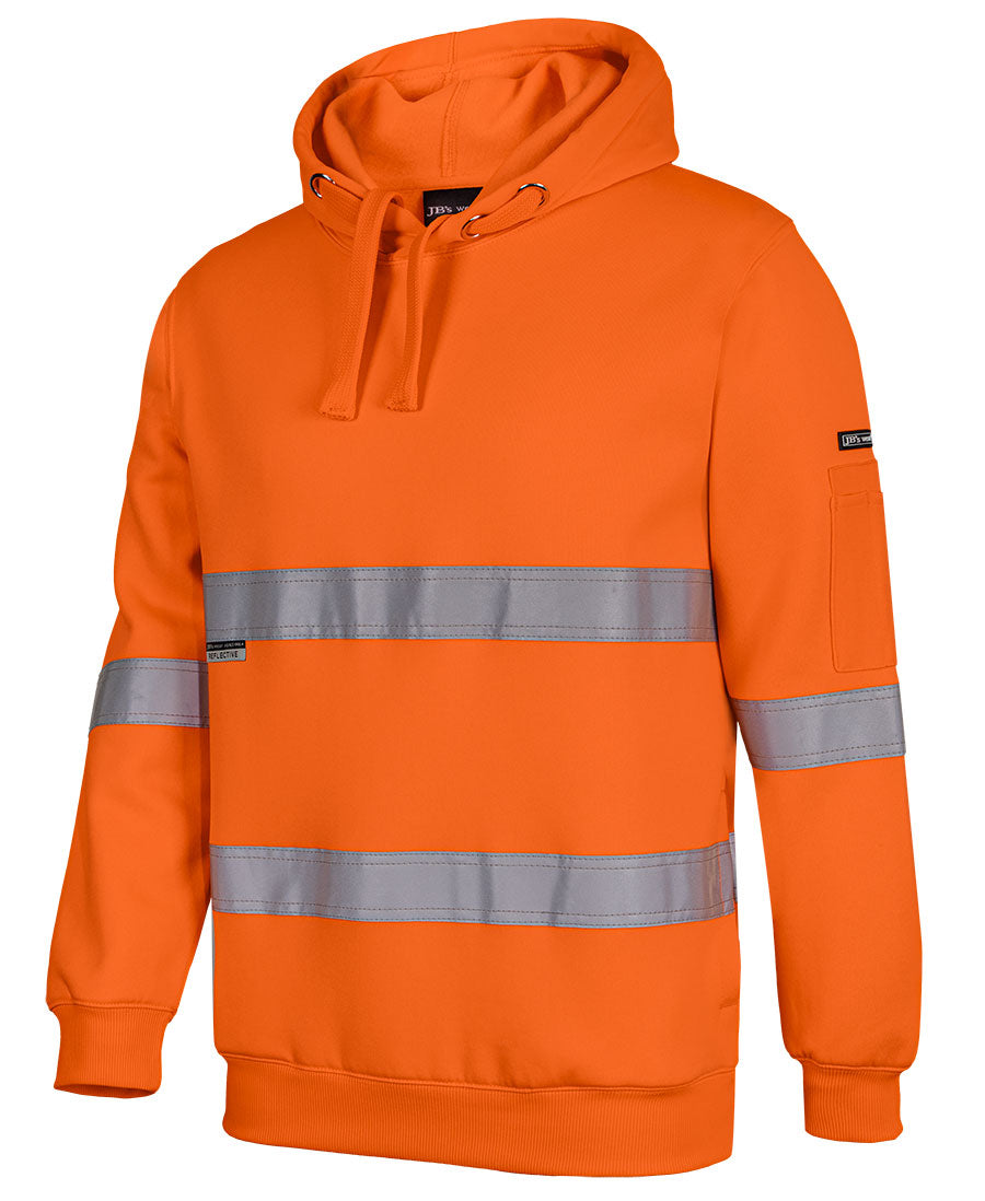 JB's Hi Vis (D+N) Pull Over Hoodie (JBS6DPOH)