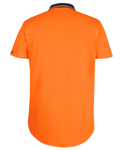 JB's Hi Vis Drop Tail Polo Short Sleeve (JBS6HDS)