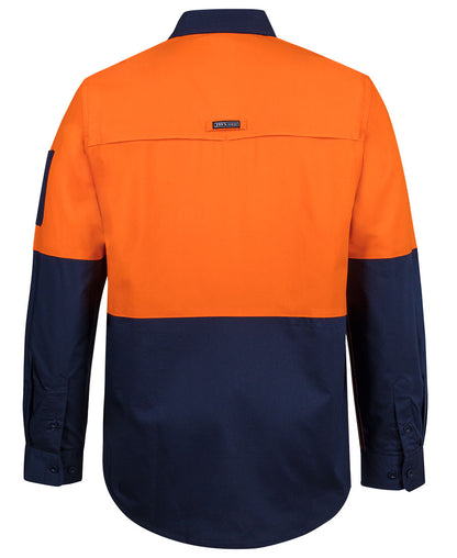 JB's Hi Vis Class F Ripstop Work Shirt Long Sleeve (JBS6HRFL)