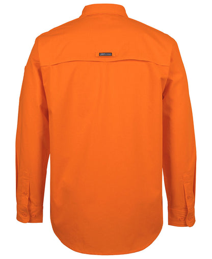 JB's Hi Vis Class F Ripstop Work Shirt Long Sleeve (JBS6HRFL)