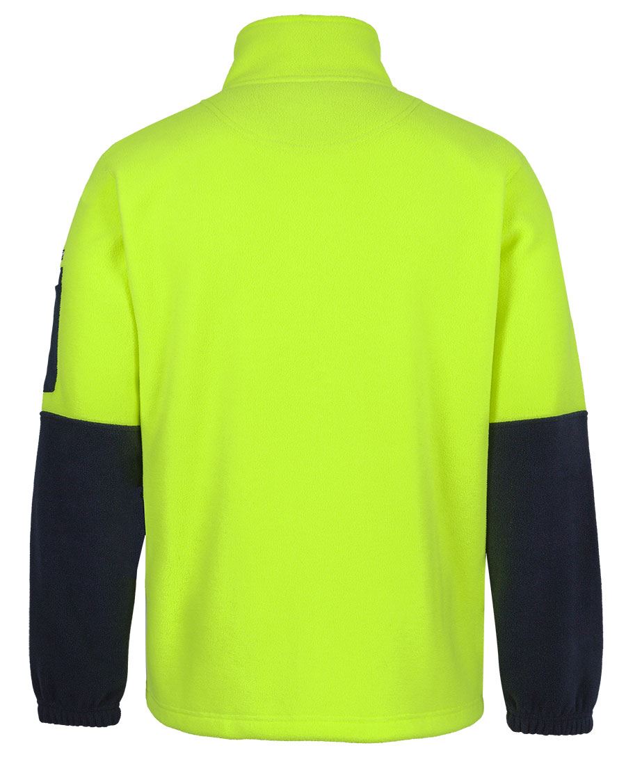 JB's Hi Vis Full Zip Polar Fleece (JBS6HVPE)