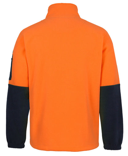 JB's Hi Vis Full Zip Polar Fleece (JBS6HVPE)