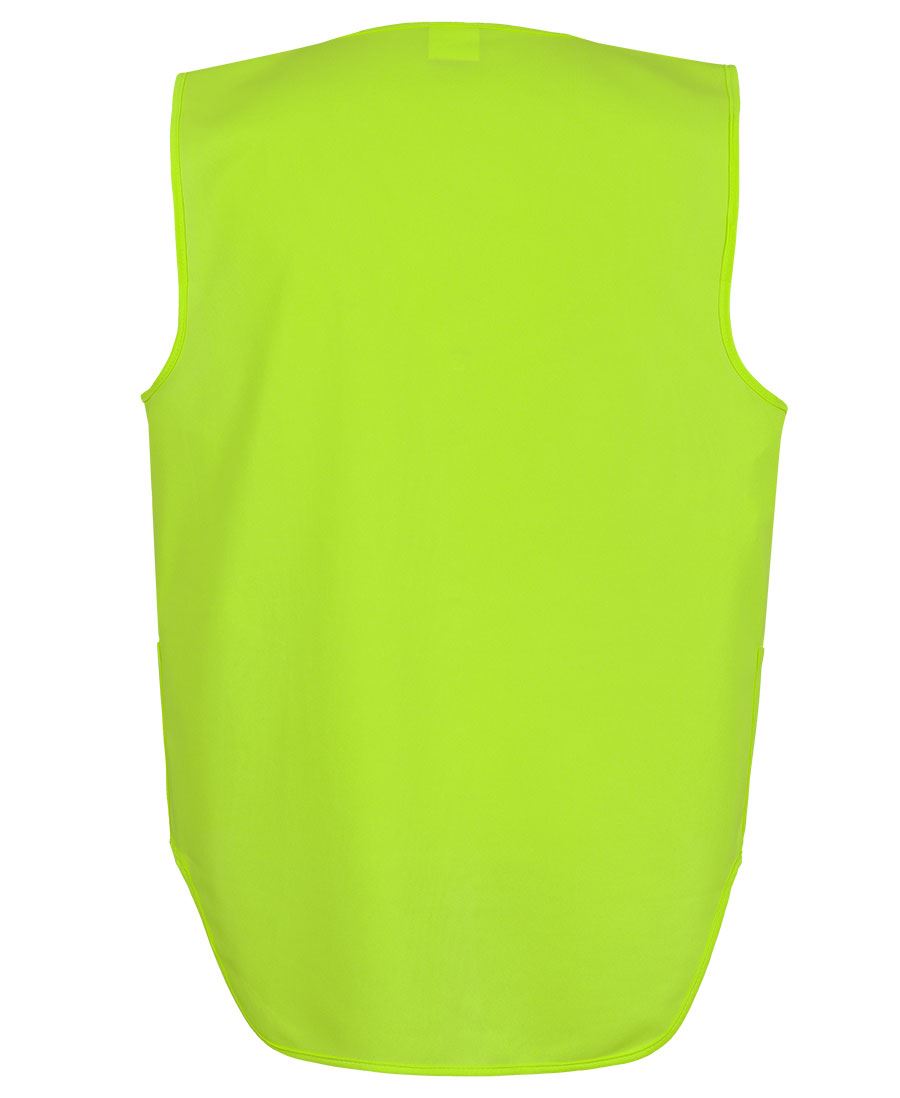 JB's Hi Vis Zip Drop Tail Safety Vest (JBS6HVSW)