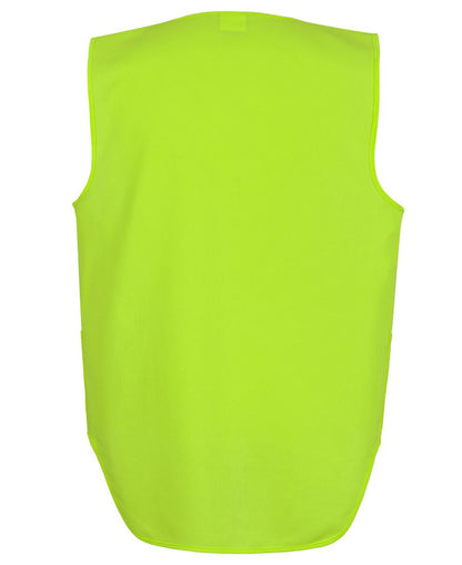 JB's Hi Vis Zip Drop Tail Safety Vest (JBS6HVSW)