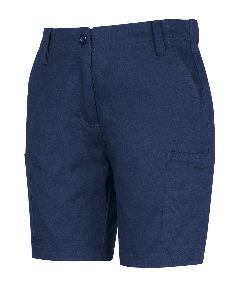 JB's Ladies Multi Pocket Stretch Twill Short (JBS6MTS1)