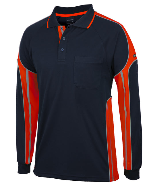 JB's Hi Vis Street Panel Polo Long Sleeve (JBS6SPPL)