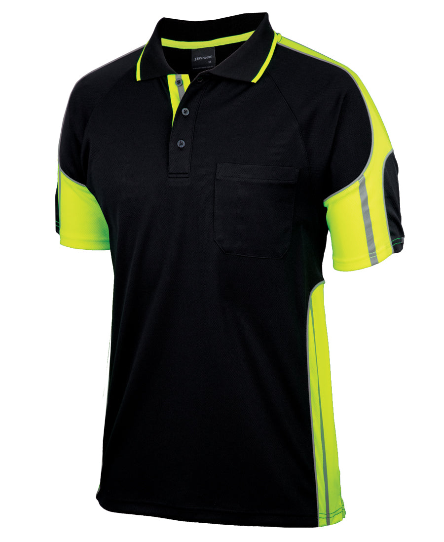 JB's Hi Vis Street Panel Polo Short Sleeve (JBS6SPPS)