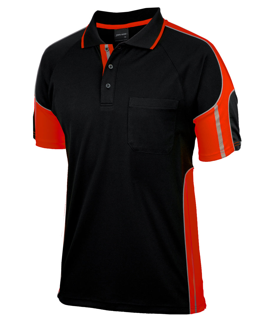 JB's Hi Vis Street Panel Polo Short Sleeve (JBS6SPPS)