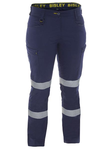 Bisley X Airflow Ladies Taped Stretch Ripstop Lightweight Cargo Pants (BISBPCL6152T)