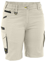 Bisley FLX & Move Ladies Elastic Waist Cargo Shorts (BISBSHL1338)