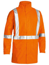 Bisley Hi Vis X Taped Rain Shell Jacket (BISBJ6968T)