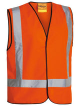Bisley Hi Vis Taped X Back Vest (BISBT0347)