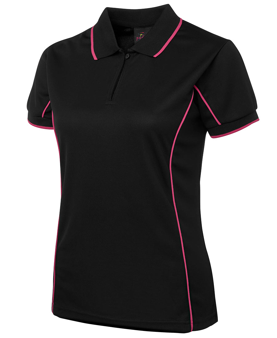 JB's Ladies Podium Piping Polo Short Sleeve (JBS7LPI) - Best Buy Trade Supplies