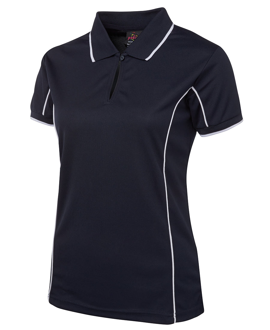 JB's Ladies Podium Piping Polo Short Sleeve (JBS7LPI) - Best Buy Trade Supplies
