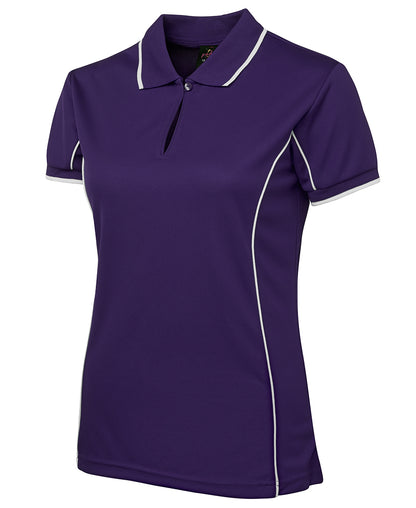 JB's Ladies Podium Piping Polo Short Sleeve (JBS7LPI) - Best Buy Trade Supplies
