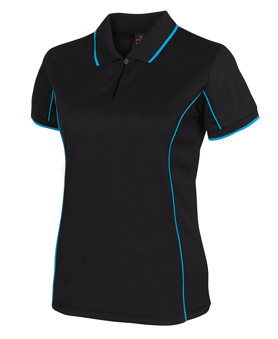JB's Ladies Podium Piping Polo Short Sleeve (JBS7LPI) - Best Buy Trade Supplies