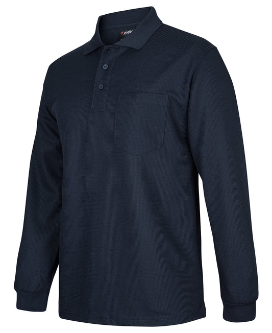 JB's Podium Waffle Pocket Polo Long Sleeve (JBS7WPL)