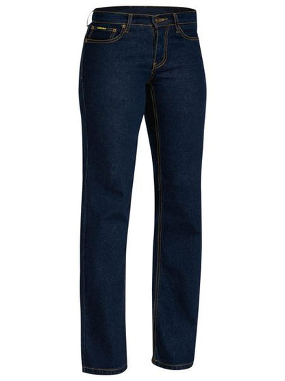 Bisley Ladies Stretch Denim Jean Pants (BISBPL6712)