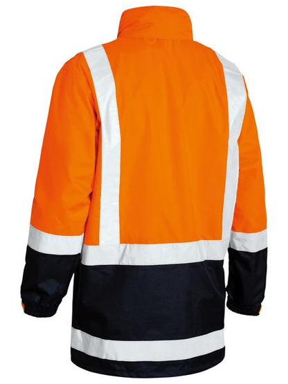 Bisley Hi Vis Taped Rain Shell Jacket (BISBJ6966T)