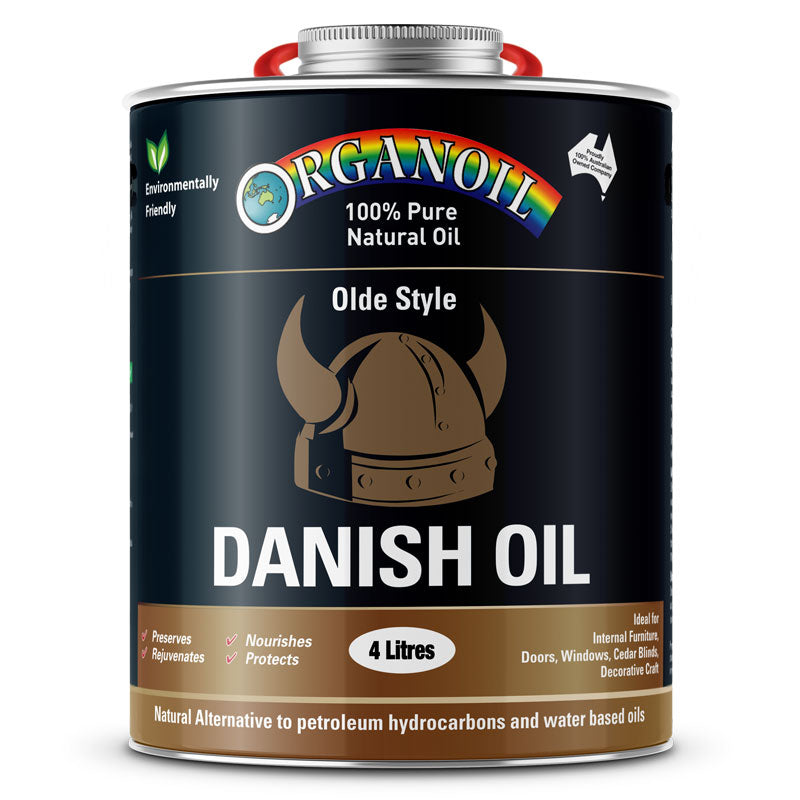 Organoil Olde Style Danish Oil Clear 4L