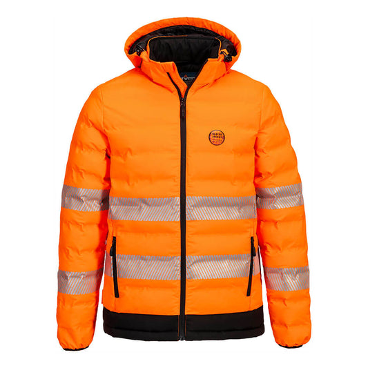 Portwest Hi Vis Taped Ultrasonic Heated Tunnel Jacket (PWS548)