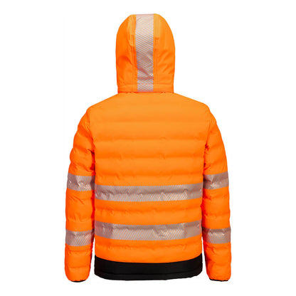 Portwest Hi Vis Taped Ultrasonic Heated Tunnel Jacket (PORS548)