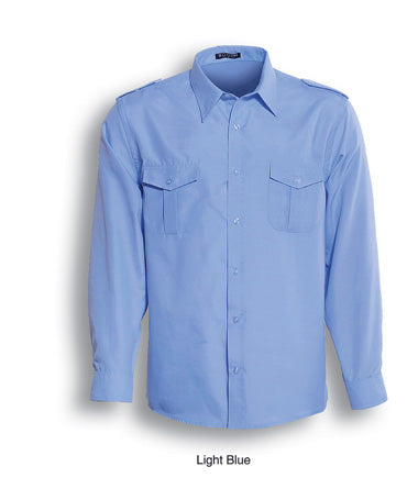 Bocini Unisex Service Shirt Long Sleeve (BOCBS192)