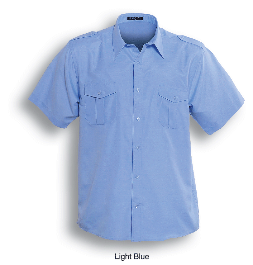 Bocini Unisex Service Shirt Short Sleeve (BOCBS193)