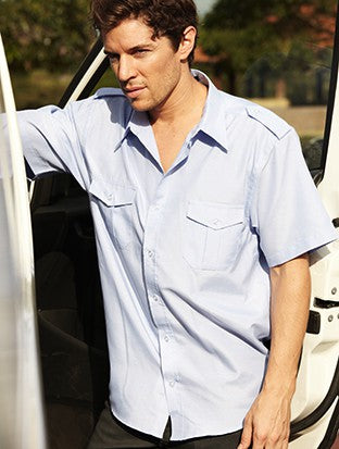 Bocini Unisex Service Shirt Short Sleeve (BOCBS193)
