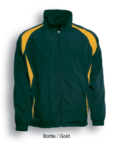 Bocini Unisex Showerproof Full Zip Training Track Jacket (BOCCJ1020)