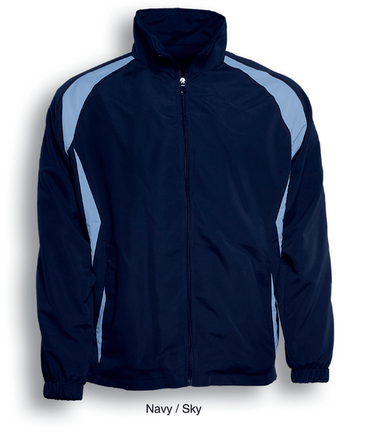 Bocini Unisex Showerproof Full Zip Training Track Jacket (BOCCJ1020)