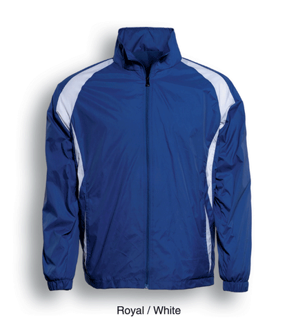 Bocini Unisex Showerproof Full Zip Training Track Jacket (BOCCJ1020)