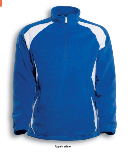 Bocini Unisex 1/2 Zip Sports Pull Over Fleece Jacket (BOCCJ1050)