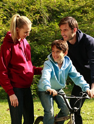 Bocini Kids Pull Over Hoodie with Kangaroo Pockets (BOCCJ1061)