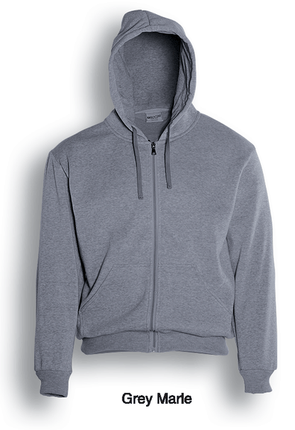 Bocini Unisex Full Zip Fleece Hoodie (BOCCJ1062)