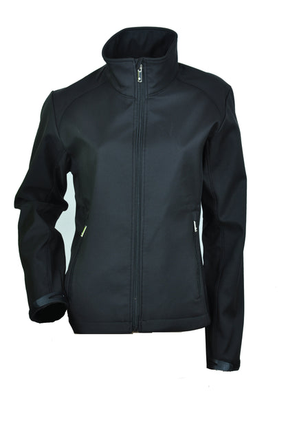 Bocini Ladies Softshell Jacket with Shoulder & Side Panel Piping (BOCCJ1220)