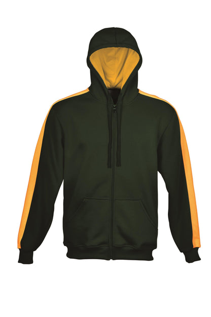 Bocini Kids Contrast Fleece Full Zip Hoodie (BOCCJ1222)