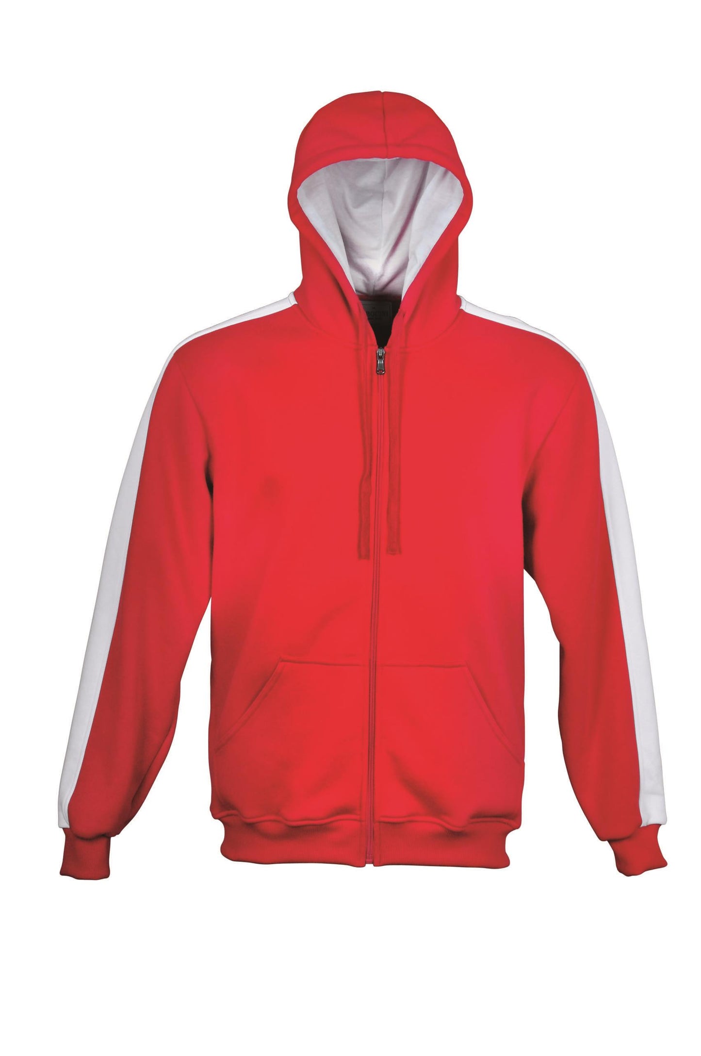 Bocini Kids Contrast Fleece Full Zip Hoodie (BOCCJ1222)