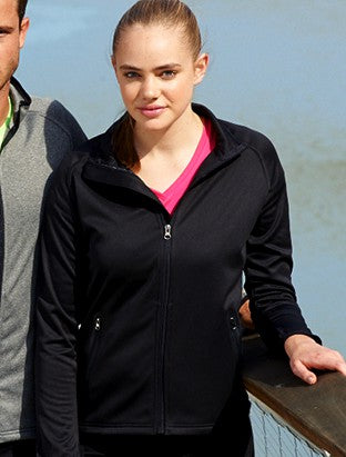 Bocini Ladies Light Weight Fleece Full Zip Jacket (BOCCJ1454)