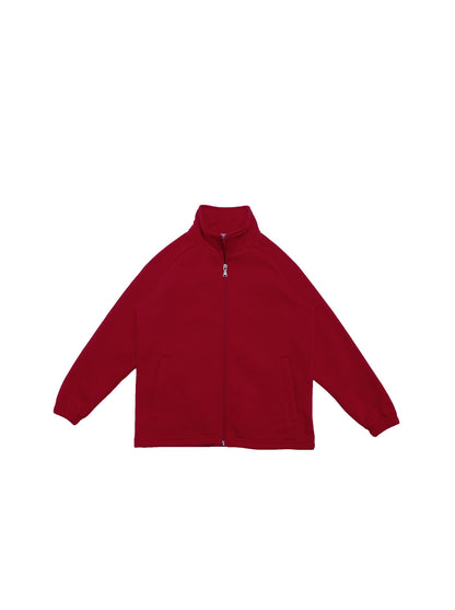 Bocini Kids Poly/Cotton Fleece Zip Through Jacket (BOCCJ1575)