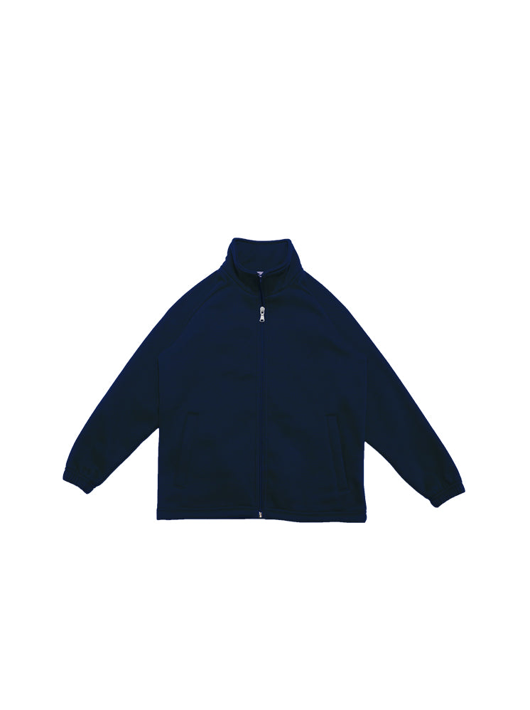 Bocini Kids Poly/Cotton Fleece Zip Through Jacket (BOCCJ1575)