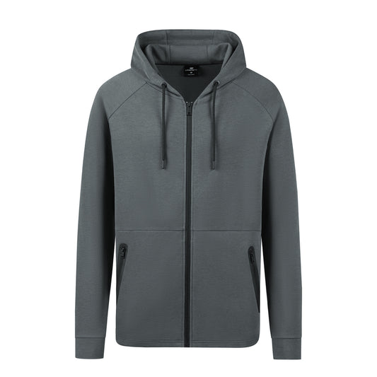 Bocini Urbciety Double Knit Full Zip Jacket with Hood (BOCCJ2113)