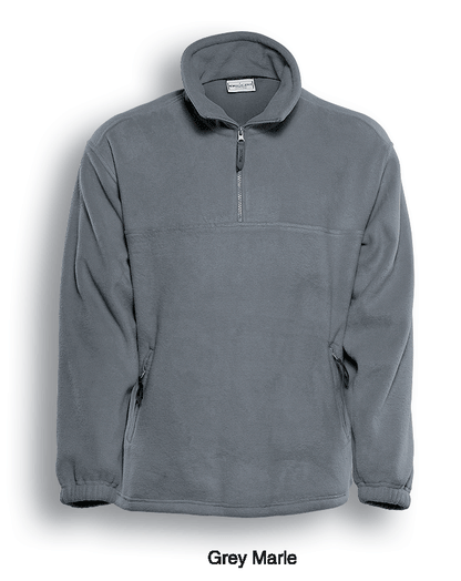 Bocini Unisex 1/2 Zip Polar Fleece (BOCCJ3019)