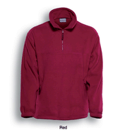 Bocini Unisex 1/2 Zip Polar Fleece (BOCCJ3019)
